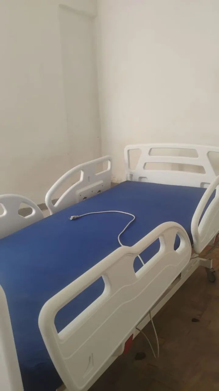 Cama hospitalar automática + colchão pneumático  - Foto 4