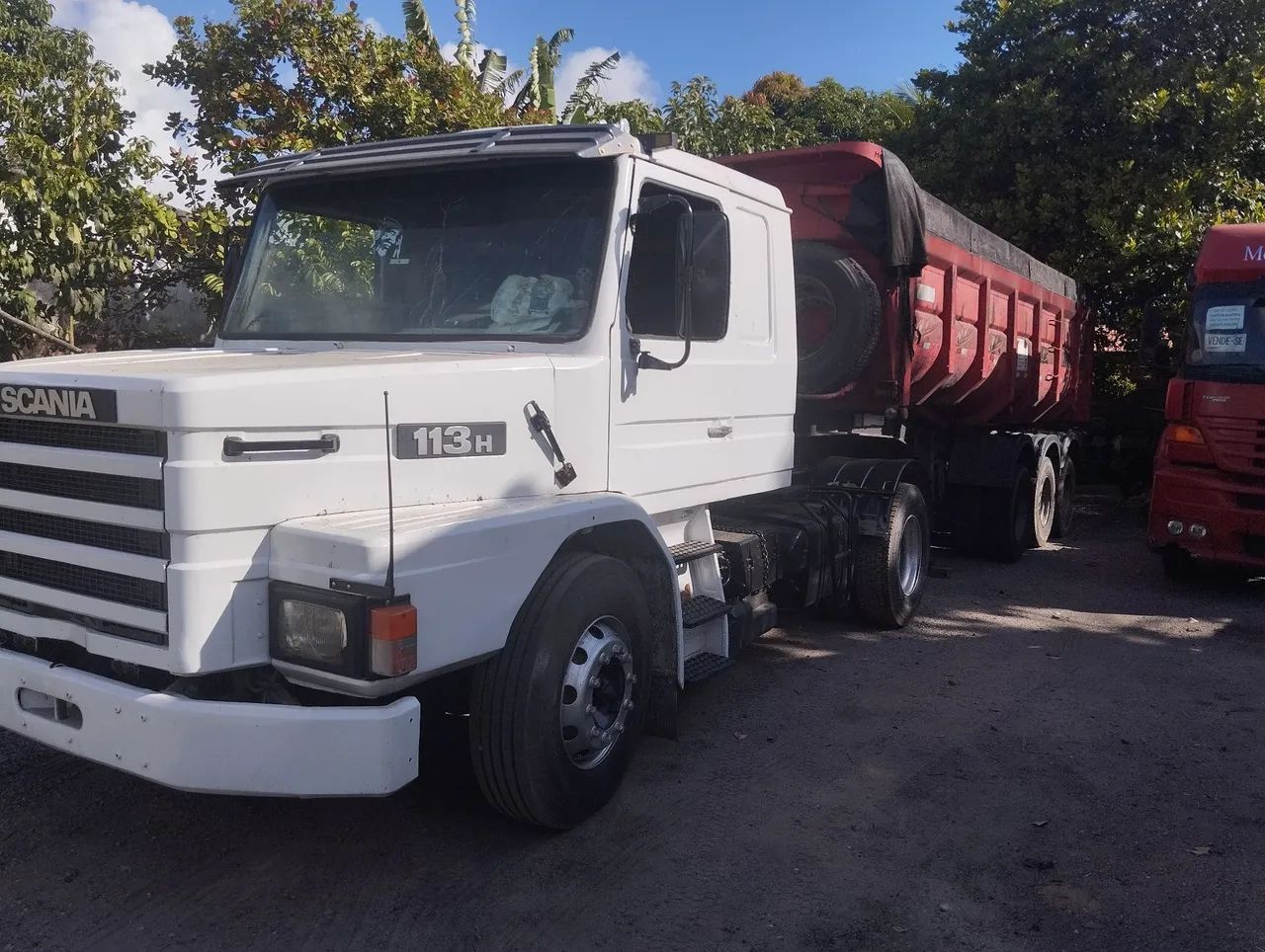 Cj Scania 113h 360 caçamba  - Foto 2