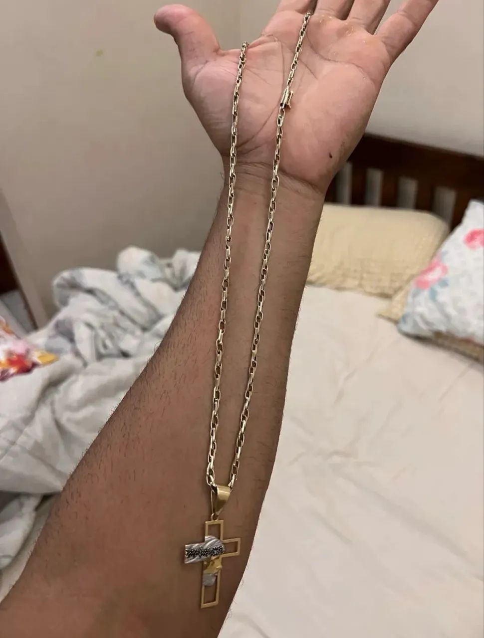 Cordão de ouro 18k - Foto 3