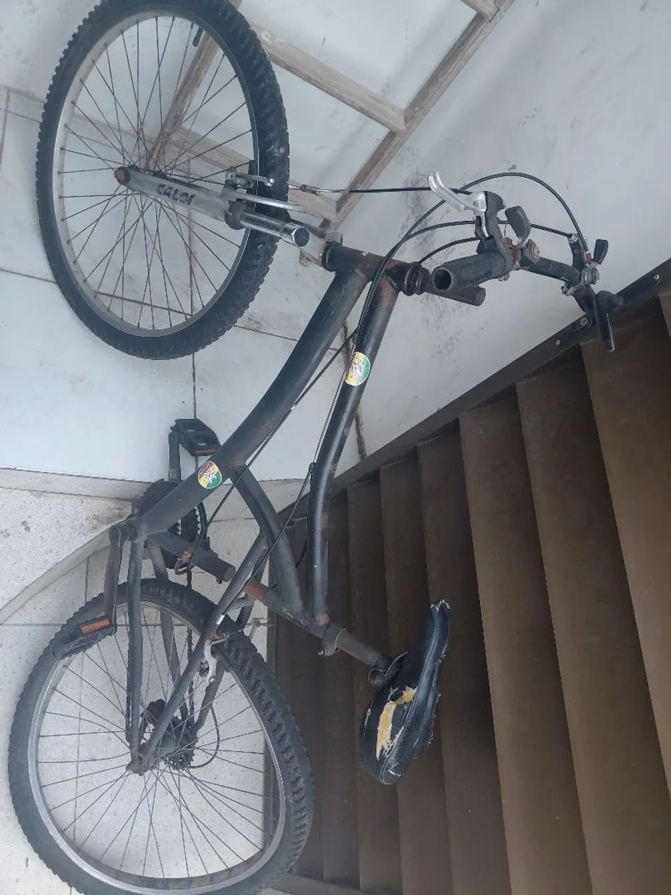 Bicicleta velha 