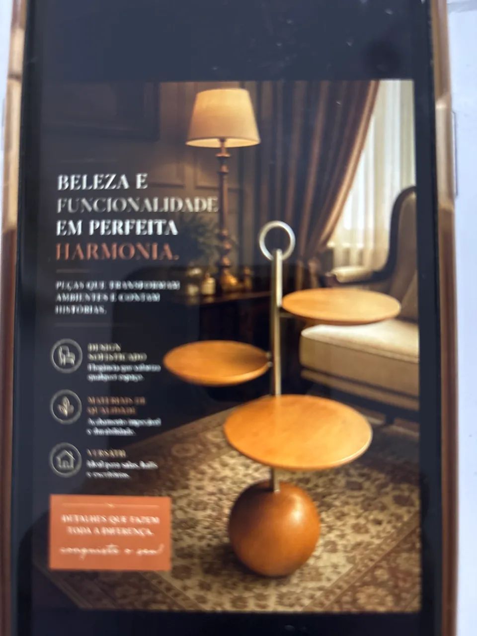 Mesa de 3 Apoios 