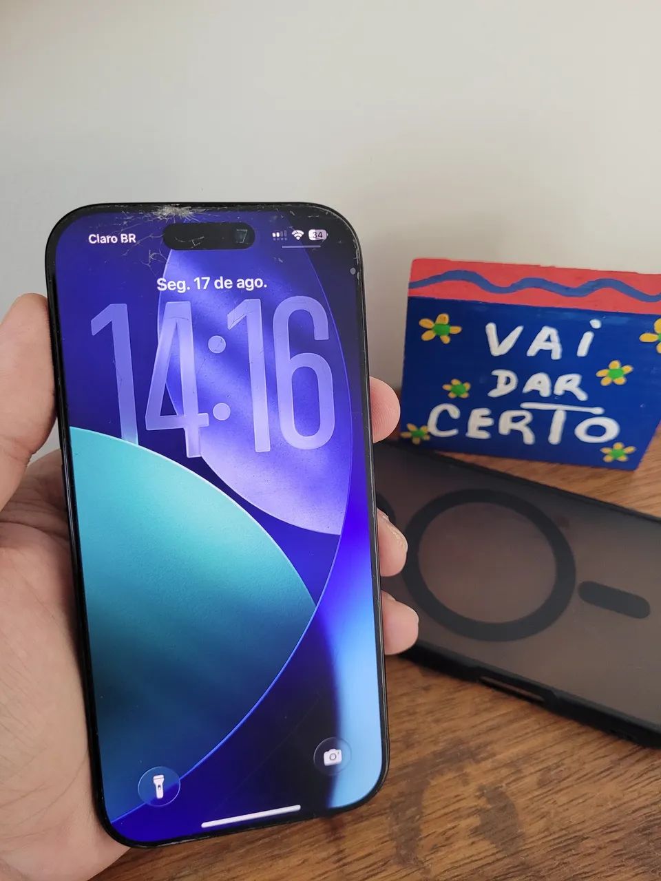 iPhone 16 Pro 128gb aceito trocs  - Foto 5