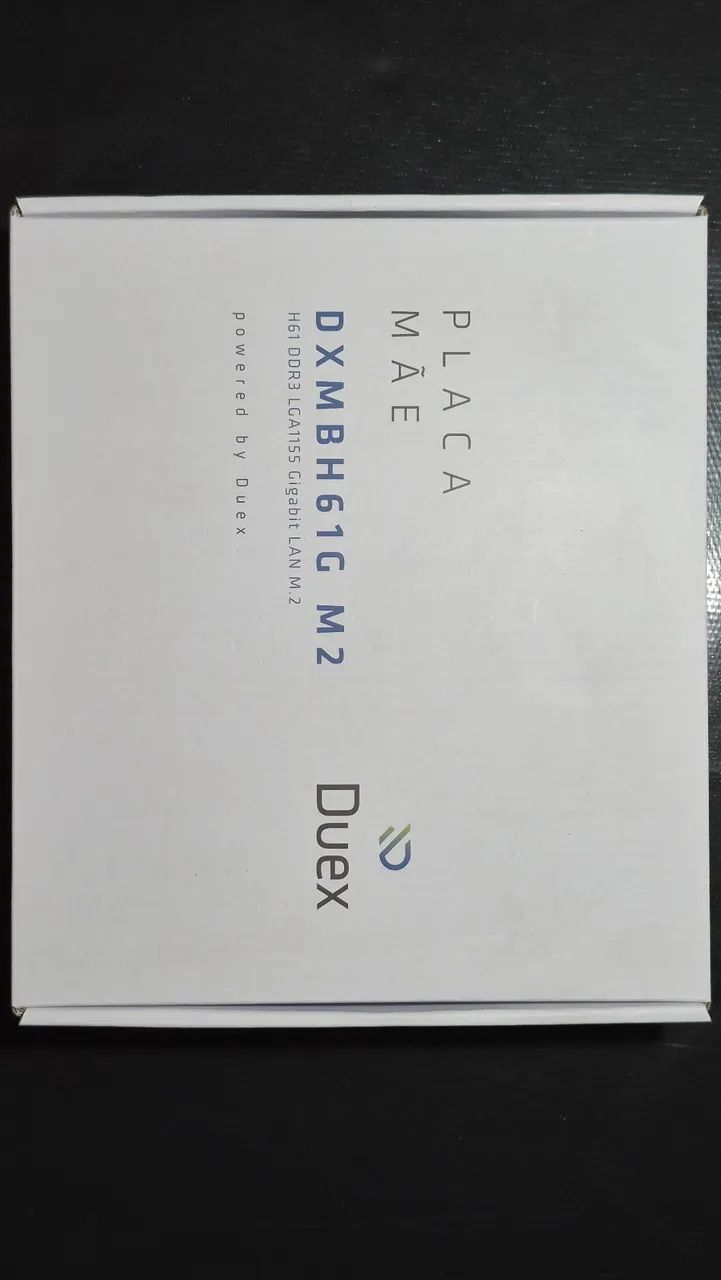 Placa mãe Duex Lga 1155 M.2 (Nova na caixa)