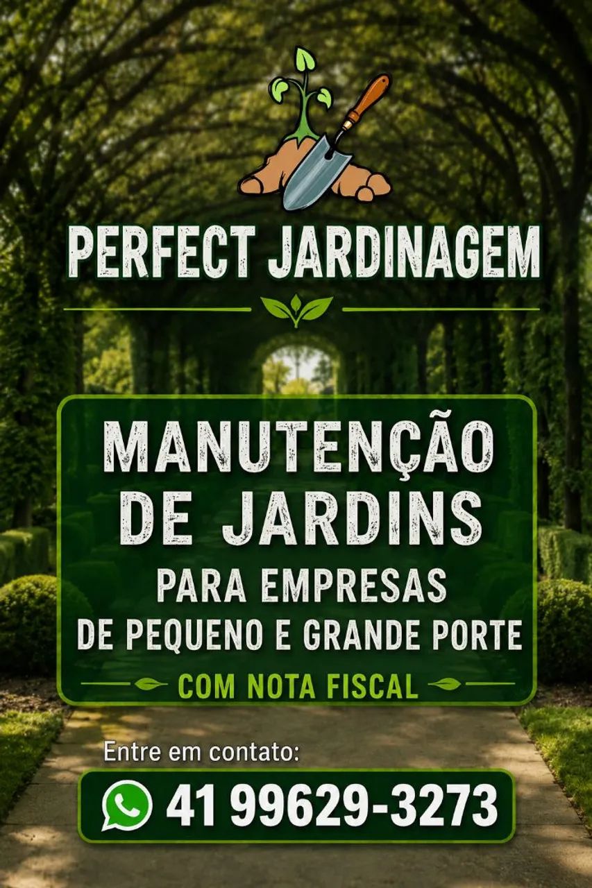 Serviços de jardinagem 