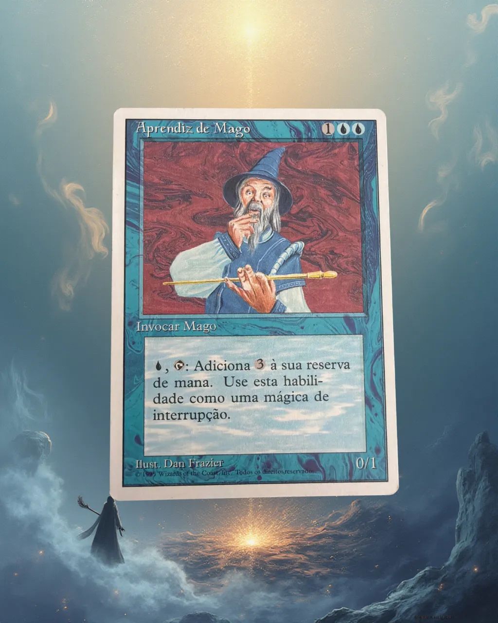 Magic The Gathering Aprendiz de Mago 4ª Edição 1995 PT-BR 