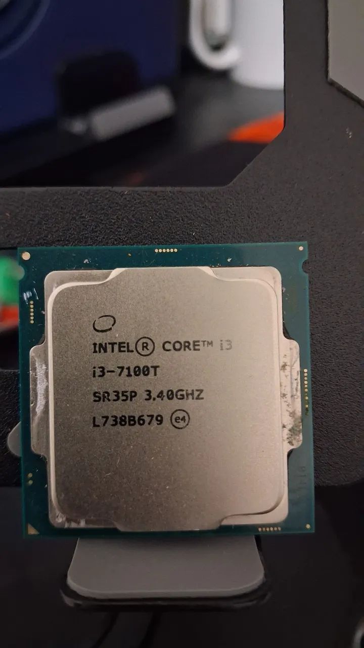 Processador Intel i3 8100 3.60GHZ ou i3 7100 3.40GHZ Intel Graphics 630 - Foto 2