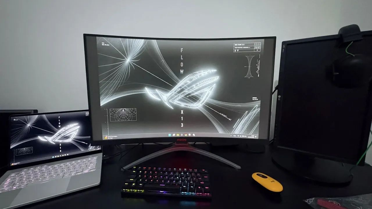Monitor Gamer AOC 32 Curvo - Excelente Estado