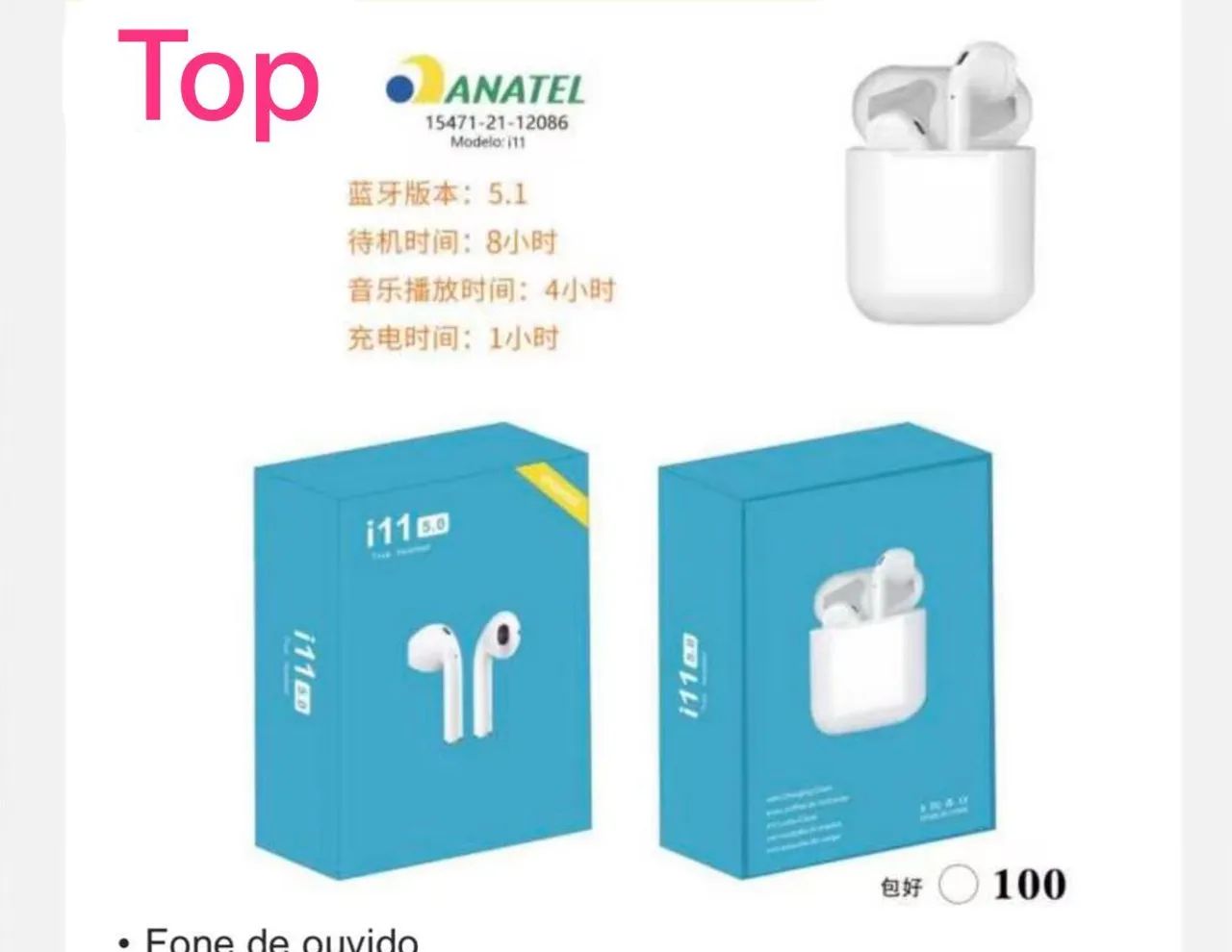 Fone bluetooth  - Foto 3