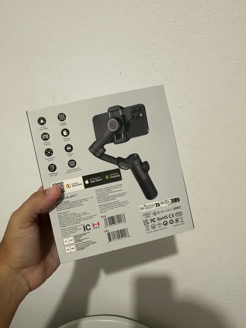 Gimbal Estabilizador Aochuan Smart XE para Smartphone - Foto 2