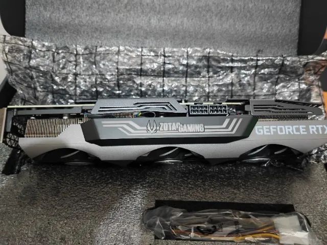 RTX 3080 10GB Zotac Trinity NOVA Lacrada - Completa na Caixa - Foto 4