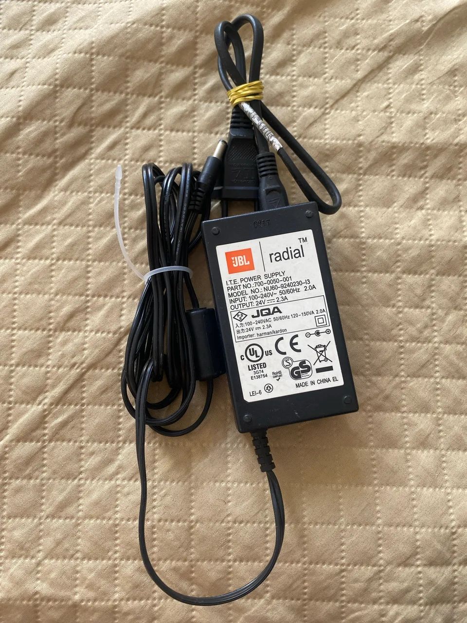 Fonte de Alimentação Original JBL Radial iPod Docking Speaker.