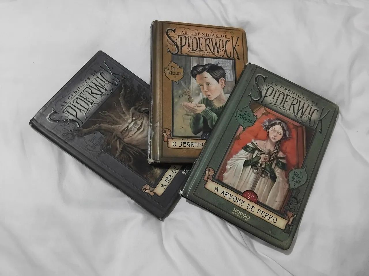 Livros As Crônicas de Spiderwick (3, 4 e 5)