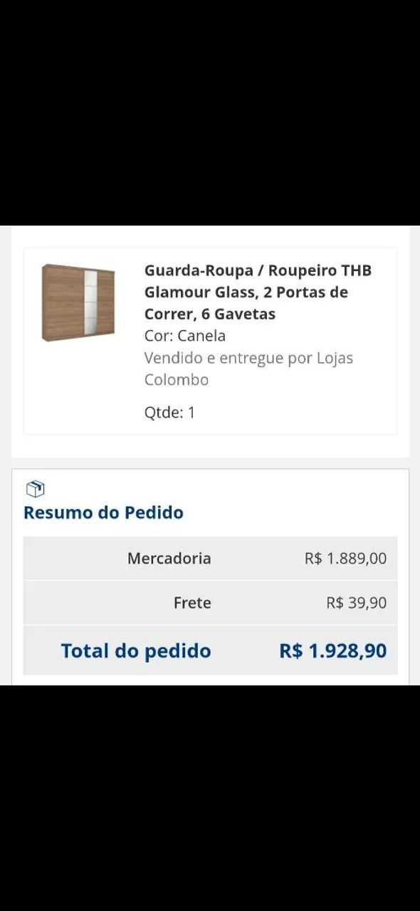 Guarda roupa novíssimo 5 meses de uso MDF E MDP