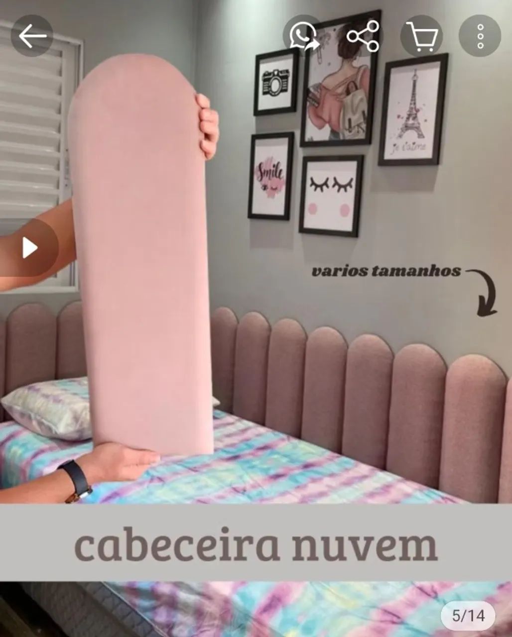 17 módulos de cabeceira nuvem