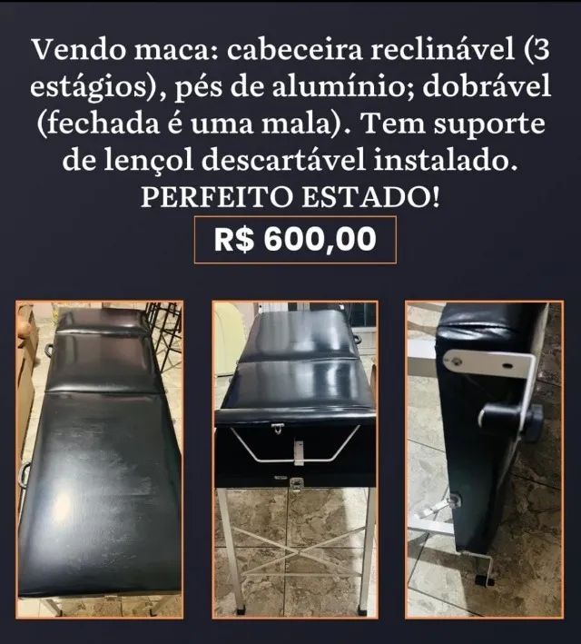 Maca para procedimentos estéticos
