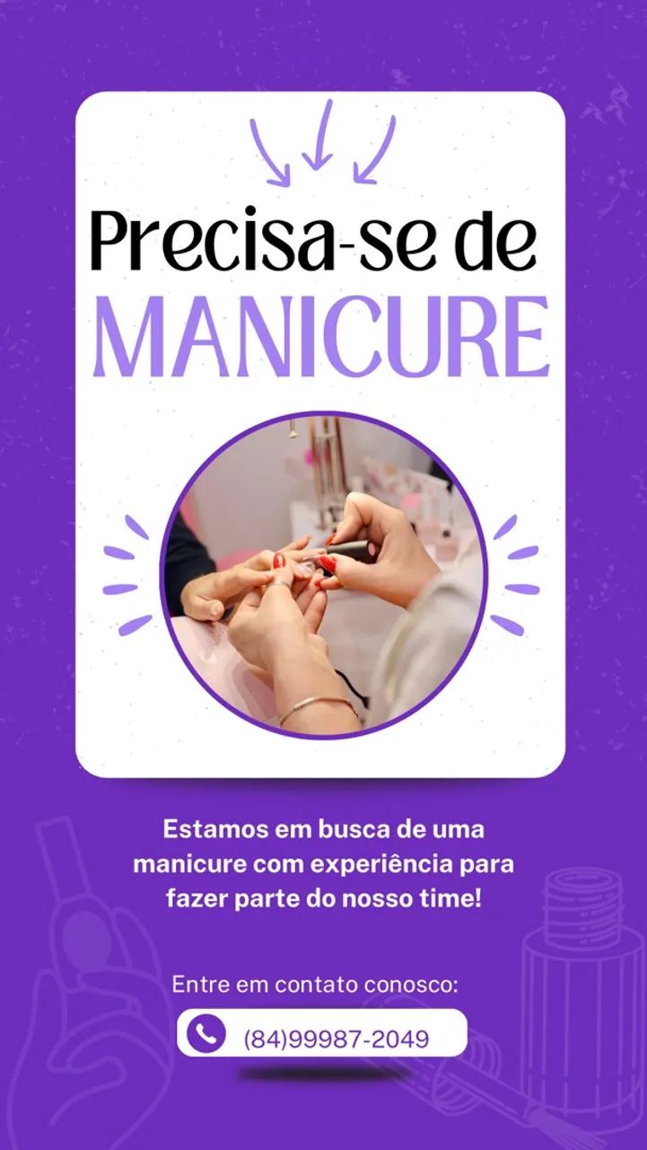 Precisa-se de manicure