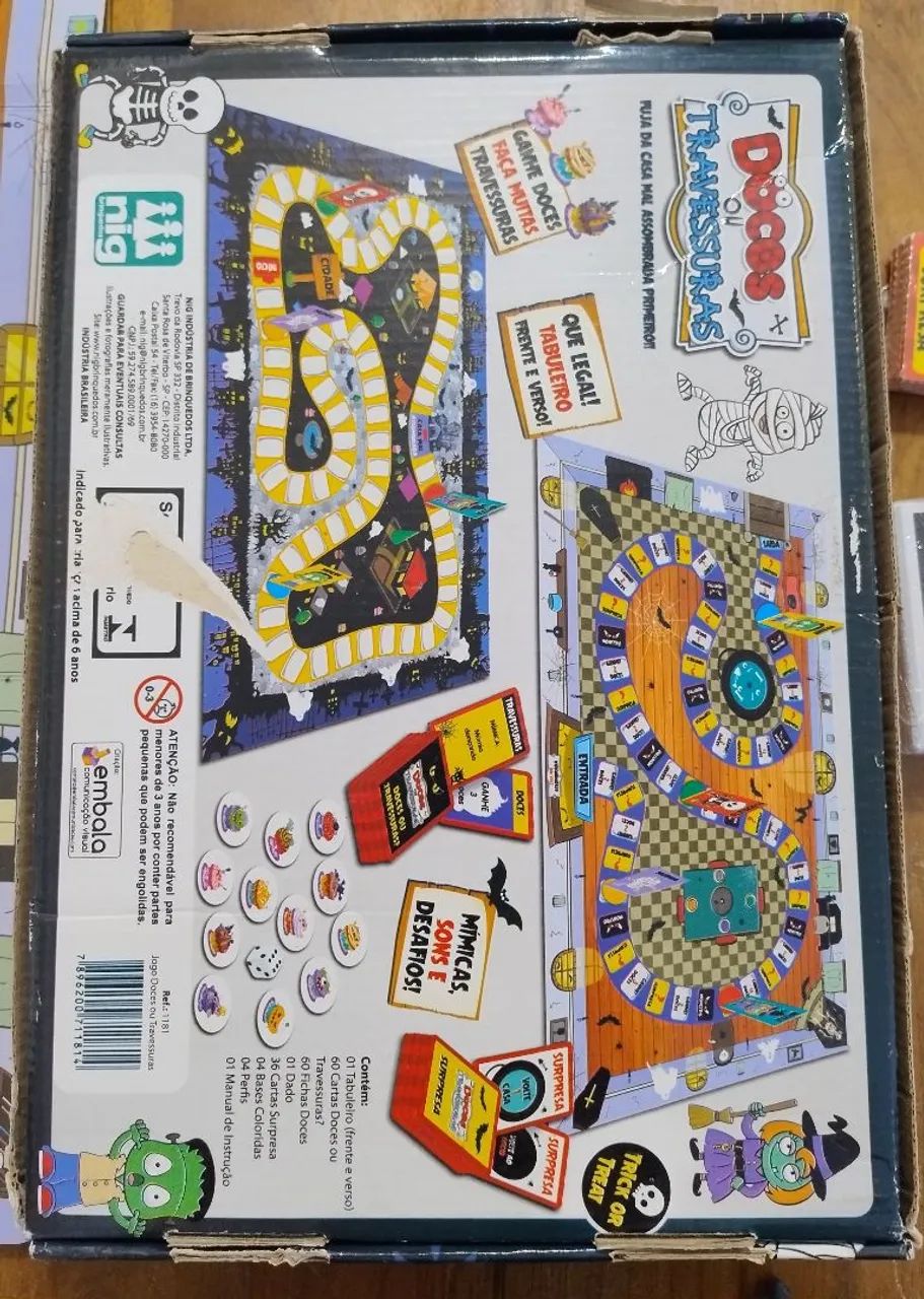 Doces ou travessuras jogo de tabuleiro  - Foto 4