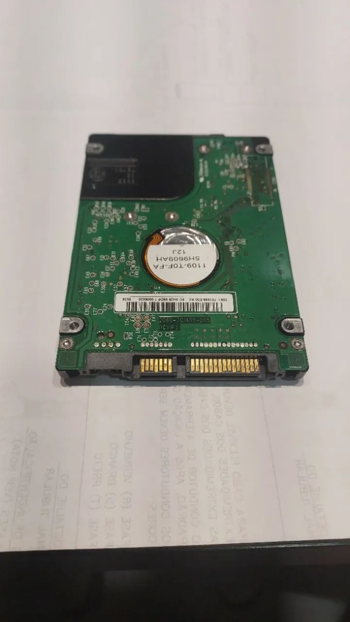 HD Western Digital (WD) 320GB SATA2.5" - Testado e Saudável - Foto 5