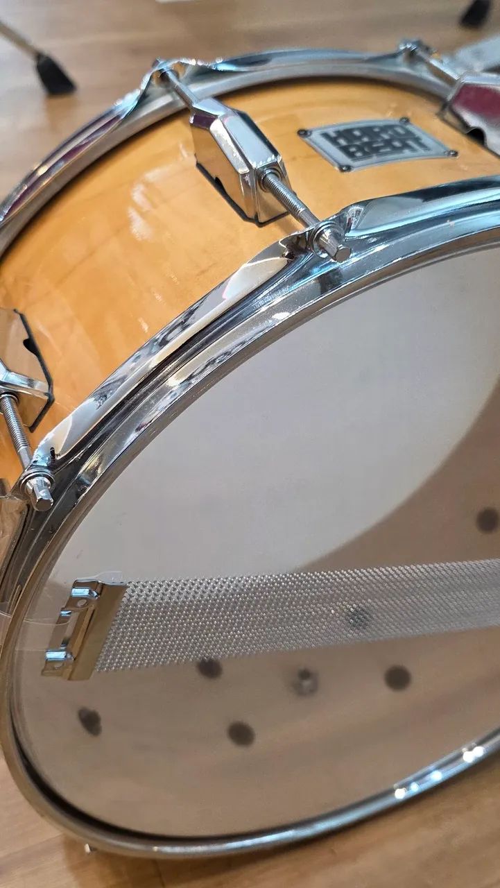 Caixa HARD BEAT GROOVE Maple Sheel 14x6,5" - Foto 3