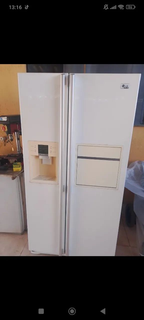 Geladeira Side by Side LG 