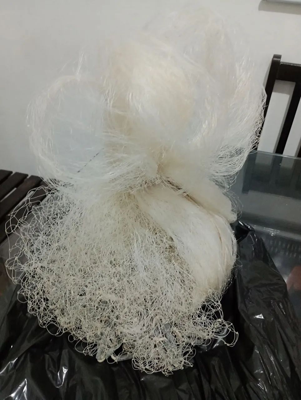 Uma tarrafa malha de cará  - Foto 3