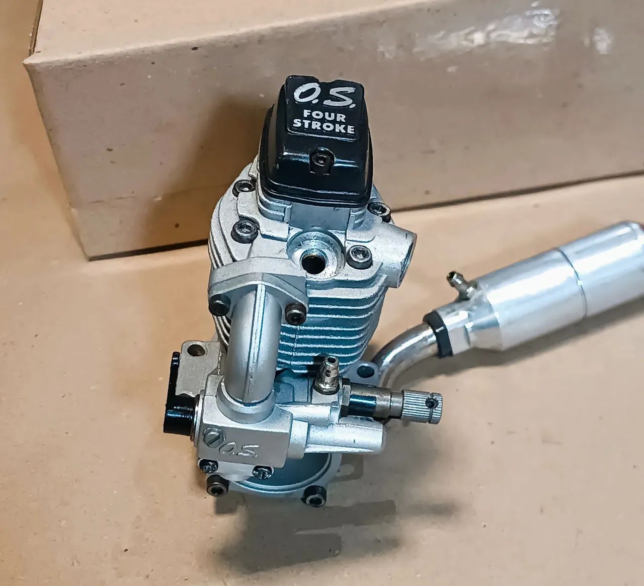 Os Max FS 52 Surpass 4 tempos motor aeromodelo nitro glow  - Foto 5