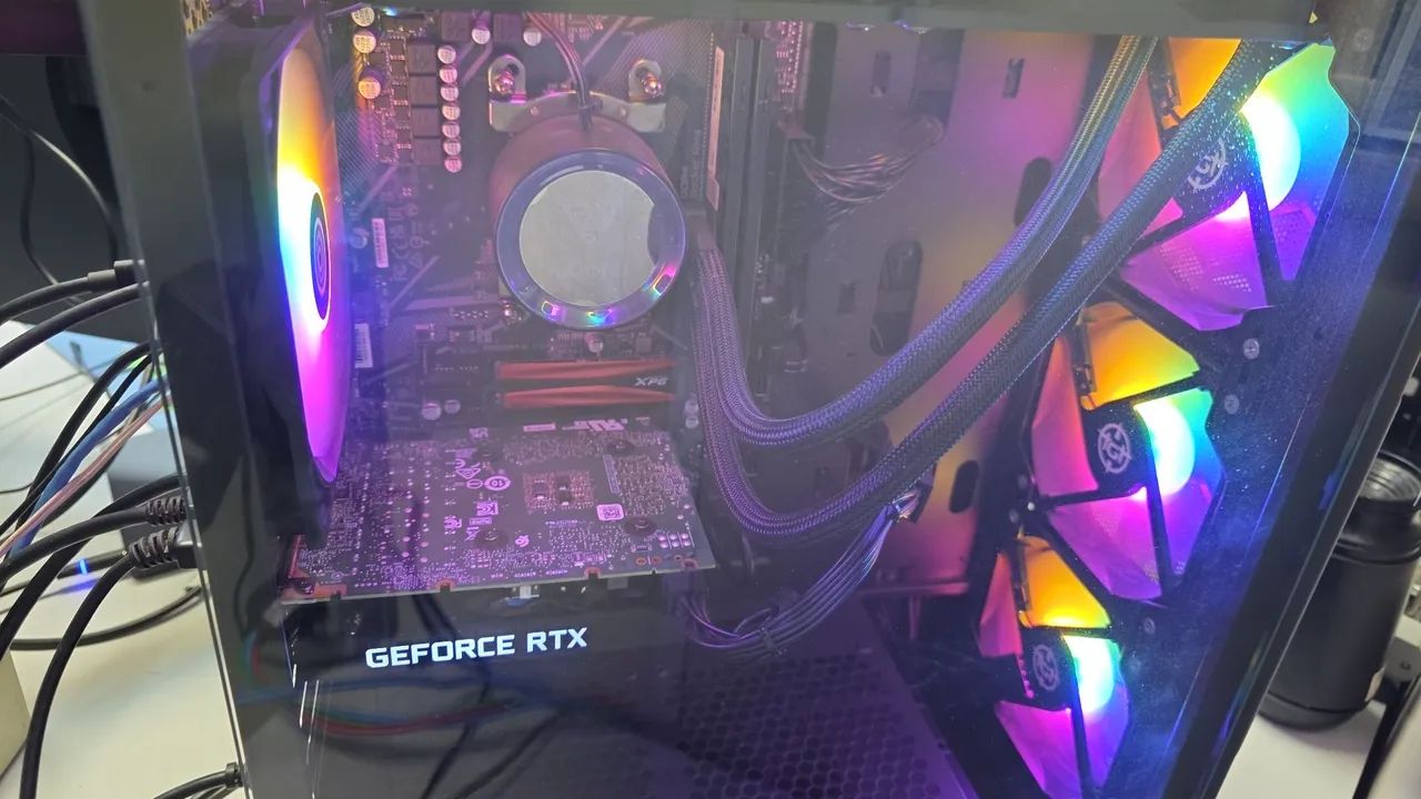 PC GAMER RYZEN RTX 8GB - Foto 4