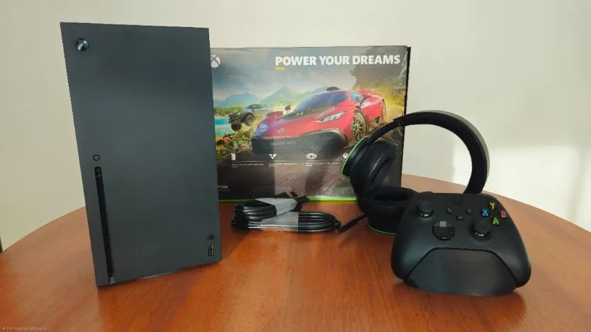 Xbox Series X + Headset Xbox Series Wireless Usados + Forza Horizon 5 Edição Suprema - Foto 3