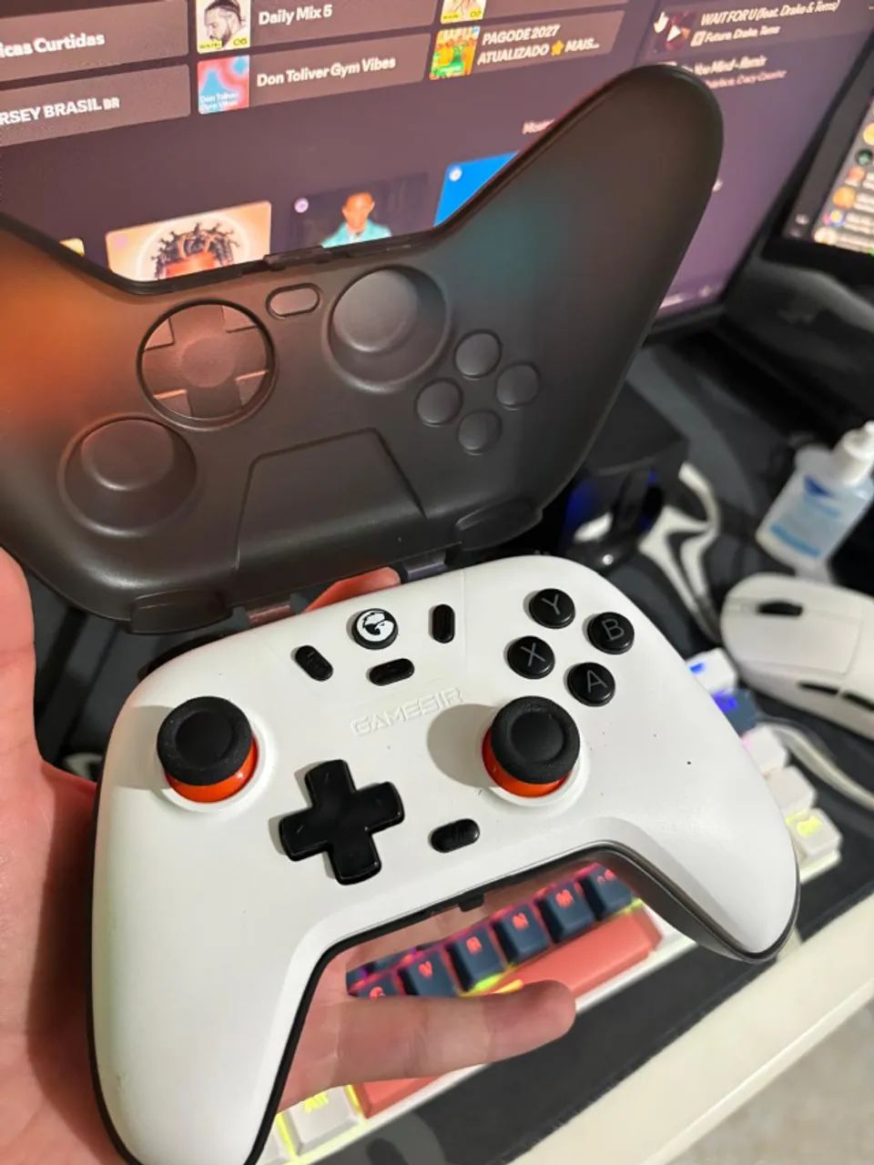 Controle gamesir T4 nova lite - Wireless e bluetooth | Pc | Switch | Tv | Android | IOS - Foto 4