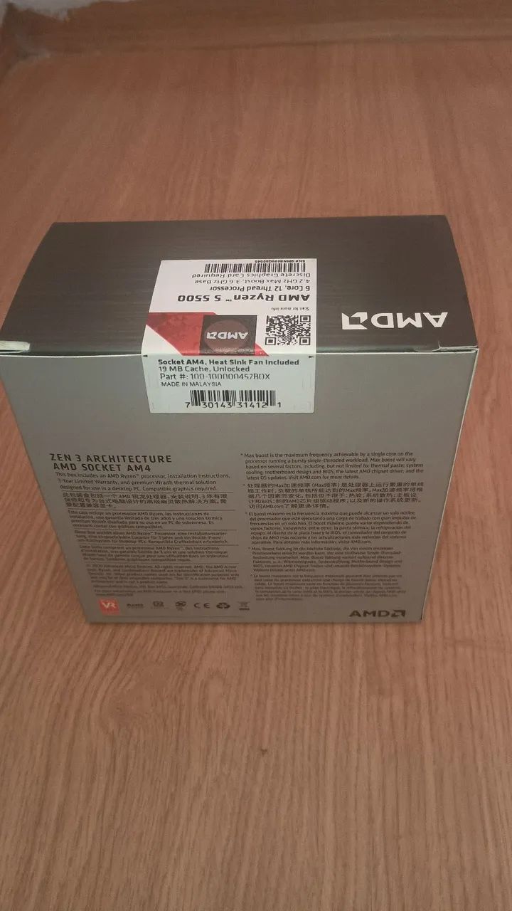 CPU RYZEN 5 5500 AM4 - Foto 2