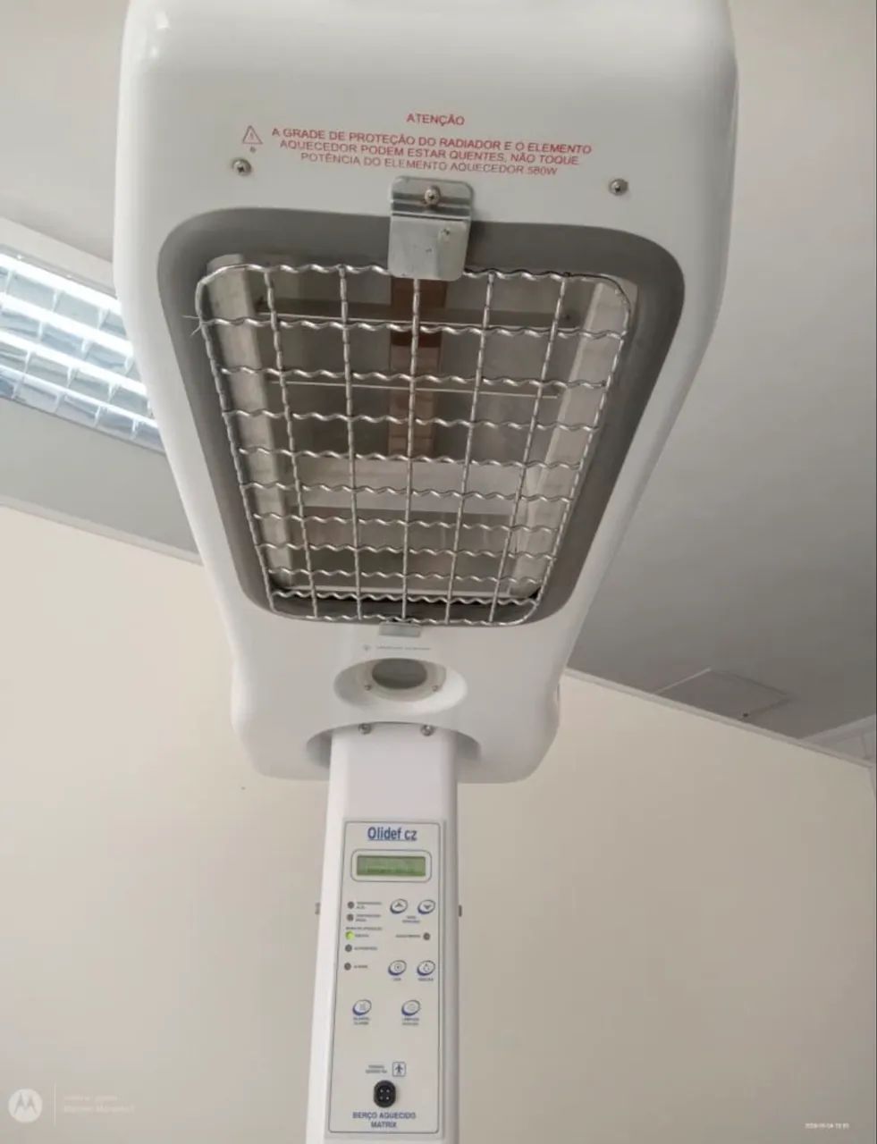 Berço aquecido 