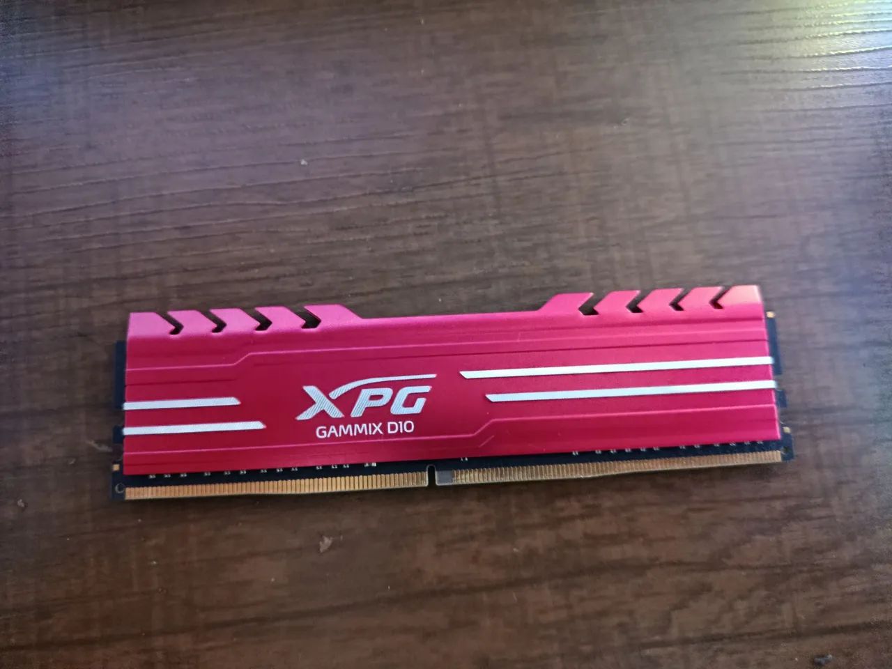 Memória RAM XPG Gammix D10 8GB DDR4 3200MHz CL16 Vermelha - Foto 3