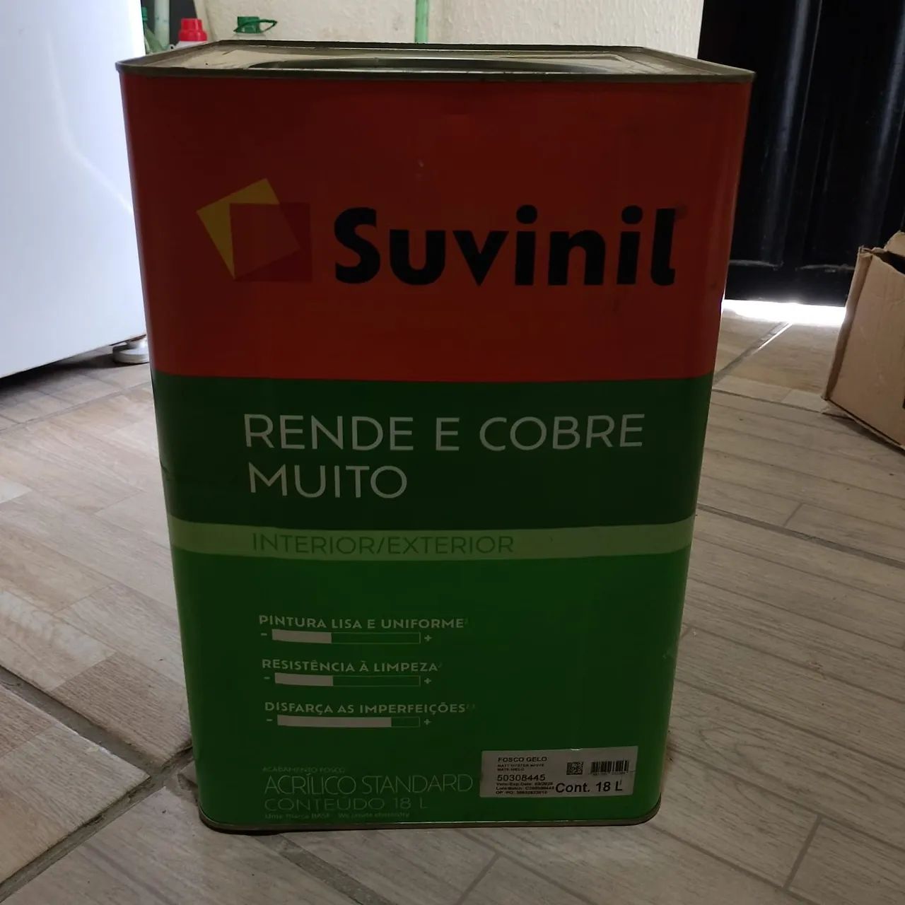 Tinta rende mais latão Suvinil
