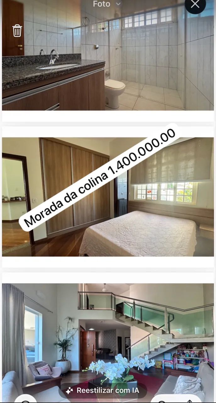 Casa bairro morada da colina 