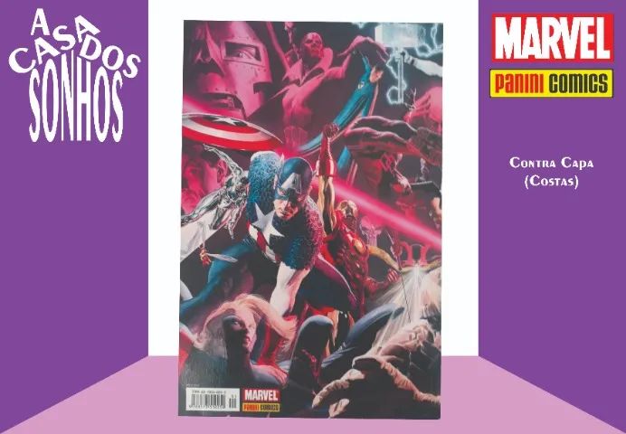 Enciclopédia Marvel - Panini Comics + Brinde Pôsters - Foto 2