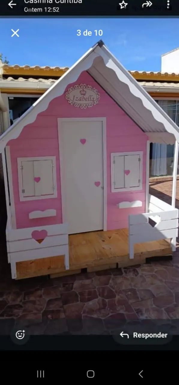 Casinhas de boneca feitas por encomenda 