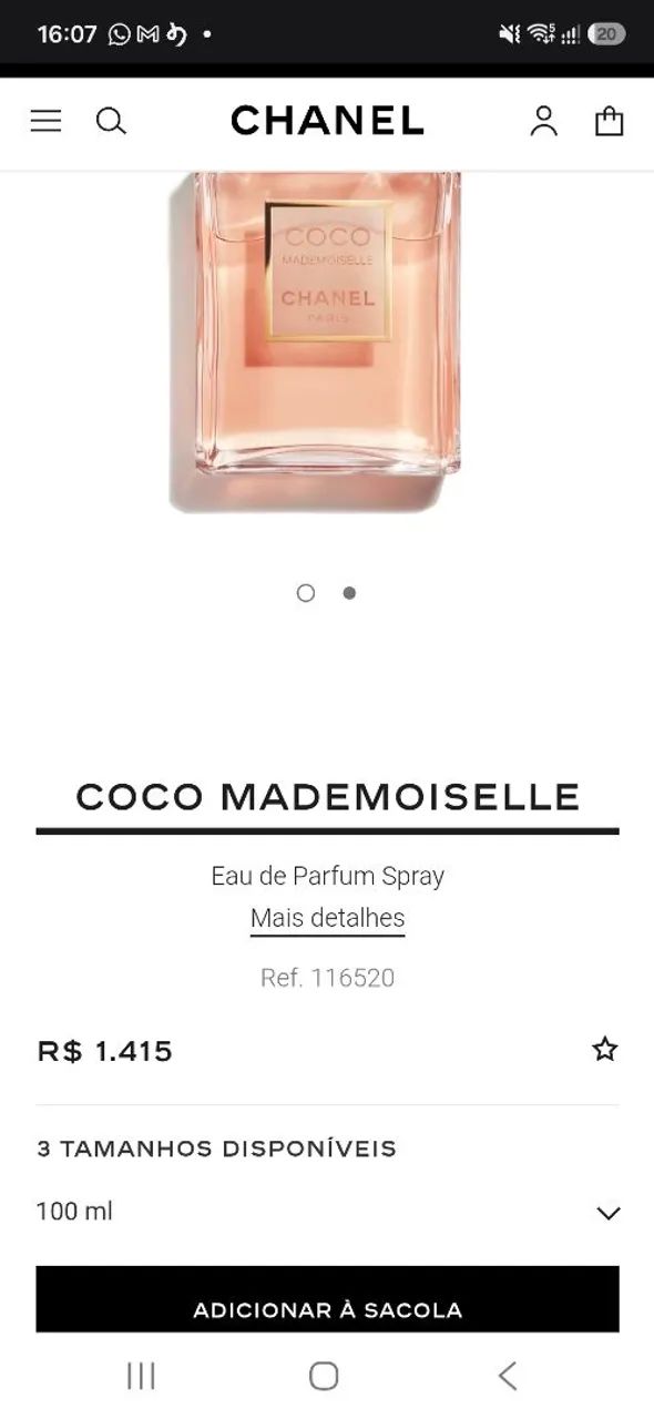 COCO MADEMOISELLE 100 ML PERFUME - Foto 2