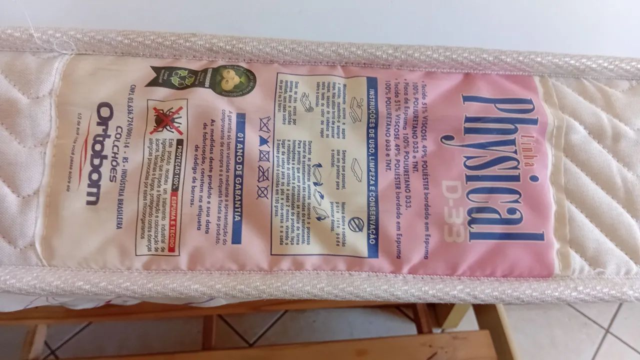 Cama e colchão de solteiro  - Foto 5