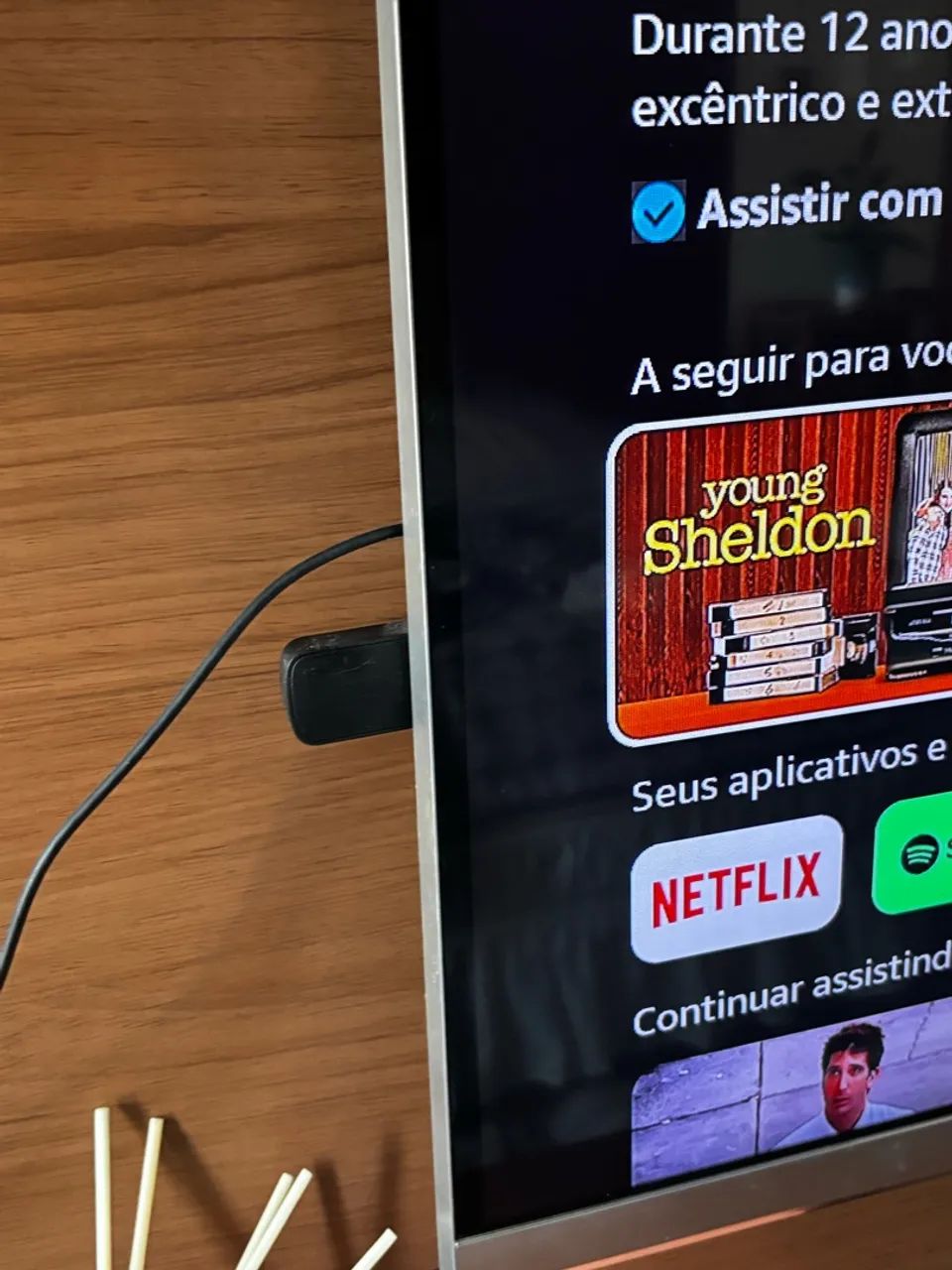 Tv LCD LG 40 polegadas + Fire Amazon com Alexa  - Foto 3