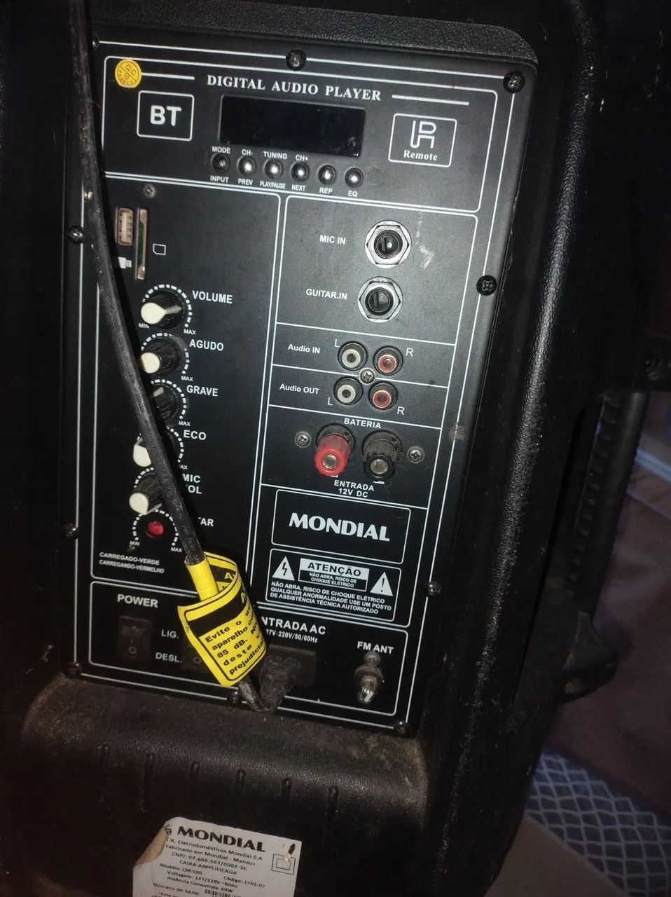 Caixa de som mondial 500w RMS - Foto 2