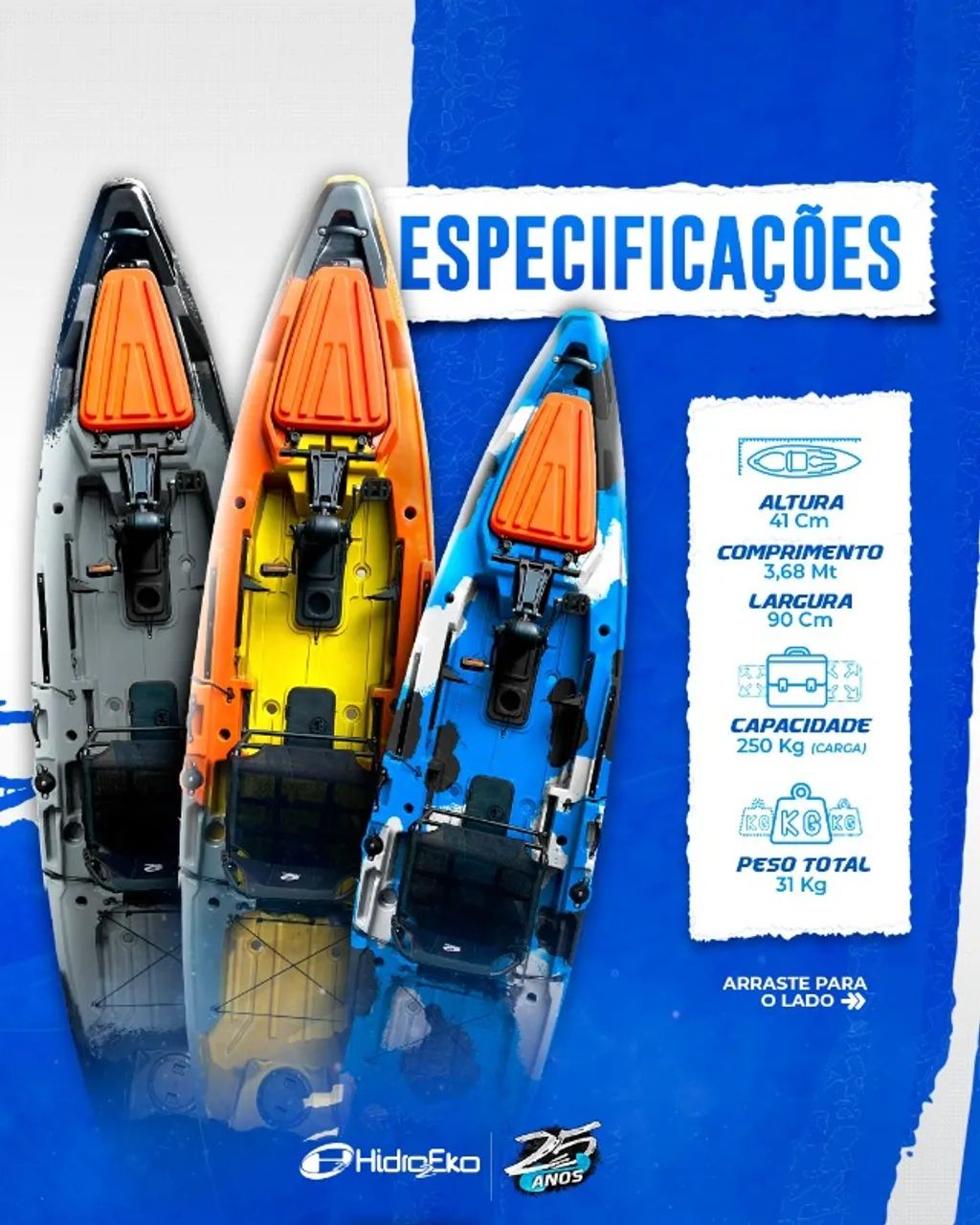 AÇU 120 CAIAQUE PRONTA ENTREGA - Foto 4