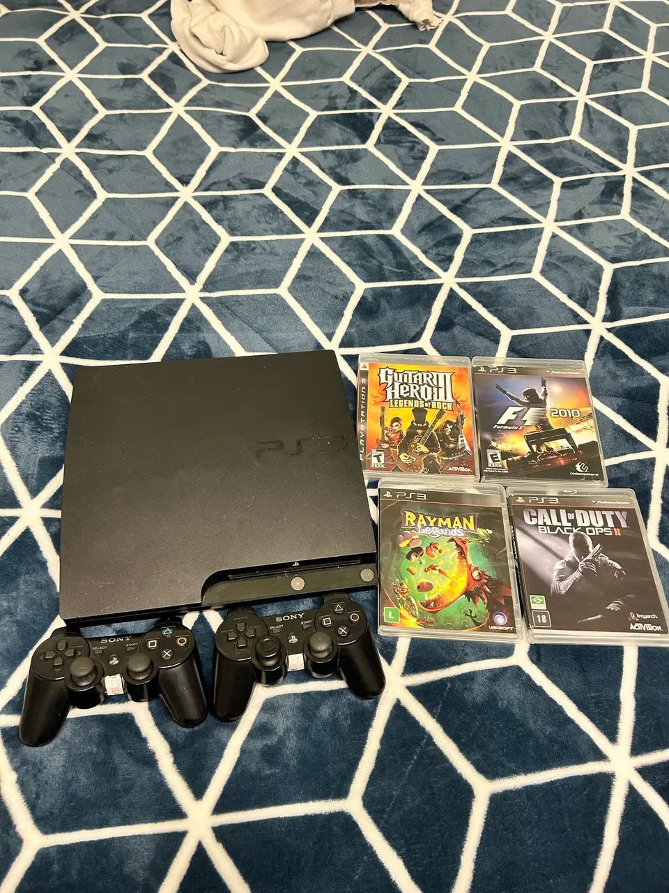 Ps3 em ótimo estado com jogos e controle  - Foto 4