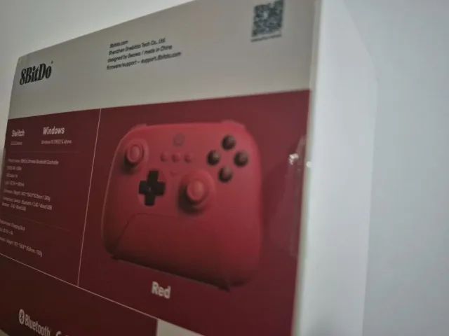 Controle 8BitDo - Ultimate - Vermelho - NOVO / LACRADO - Foto 3
