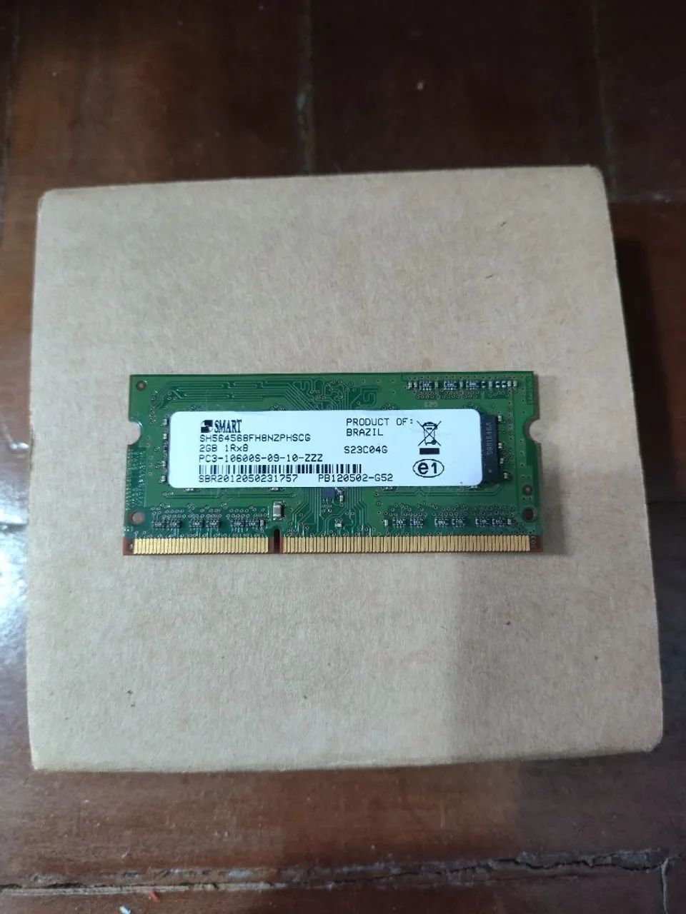 Memória RAM 2gb DDR3 1333mhz