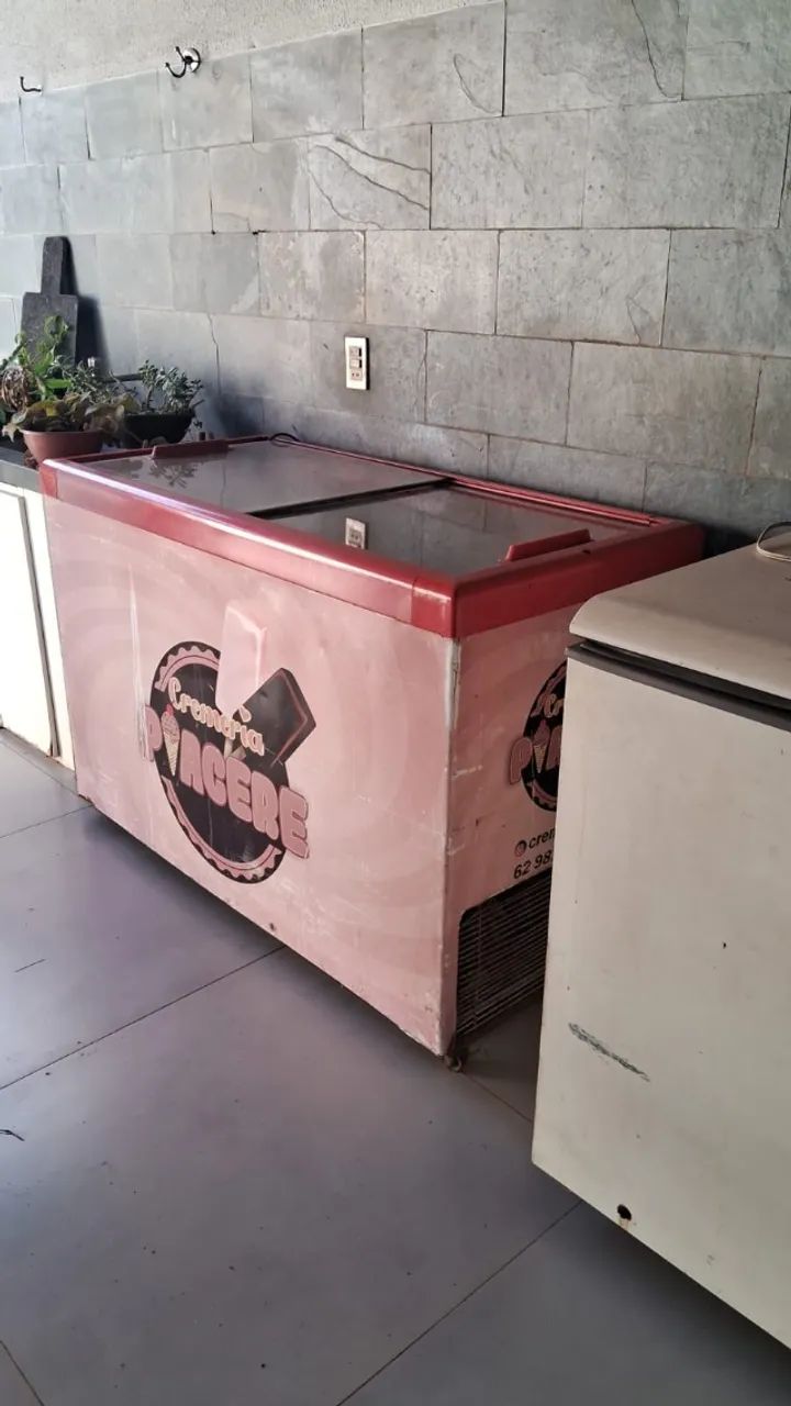 Freezer horizontal 2 portas de vidro - Foto 2