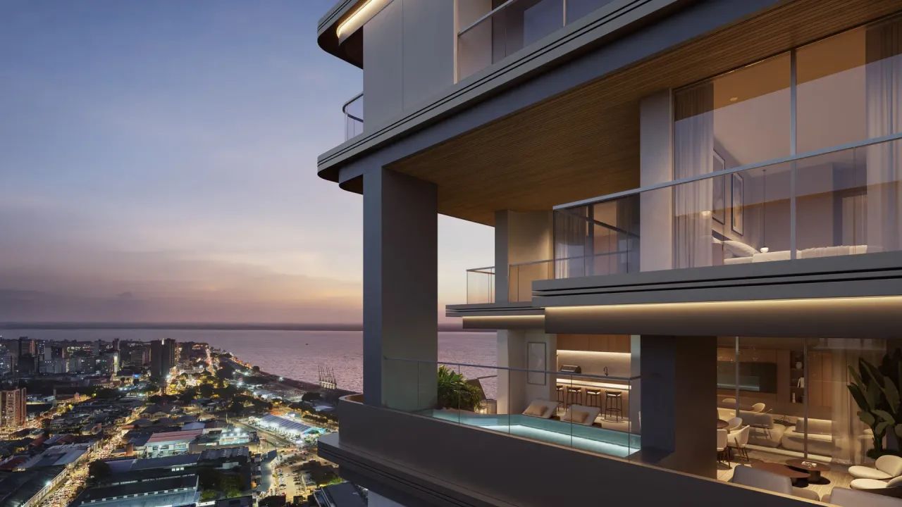 Legacy apto para venda dispõe de 359m², 04 suítes, 04 vagas na garagem, vista baía no Umar - Foto 11