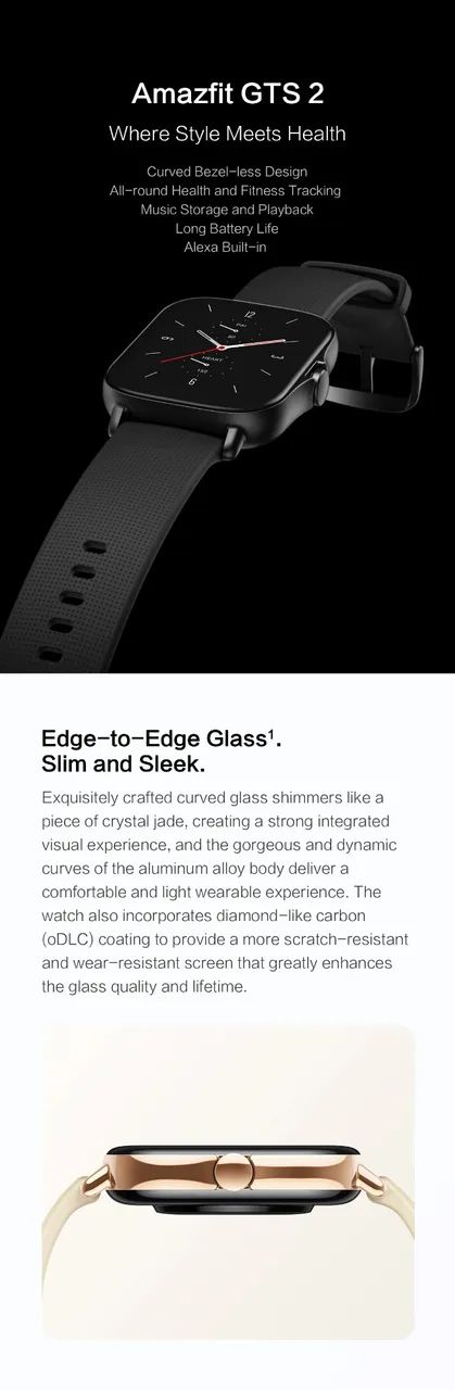 Smartwatch Amazfit GTS 2 (Nova Versão) - Foto 3