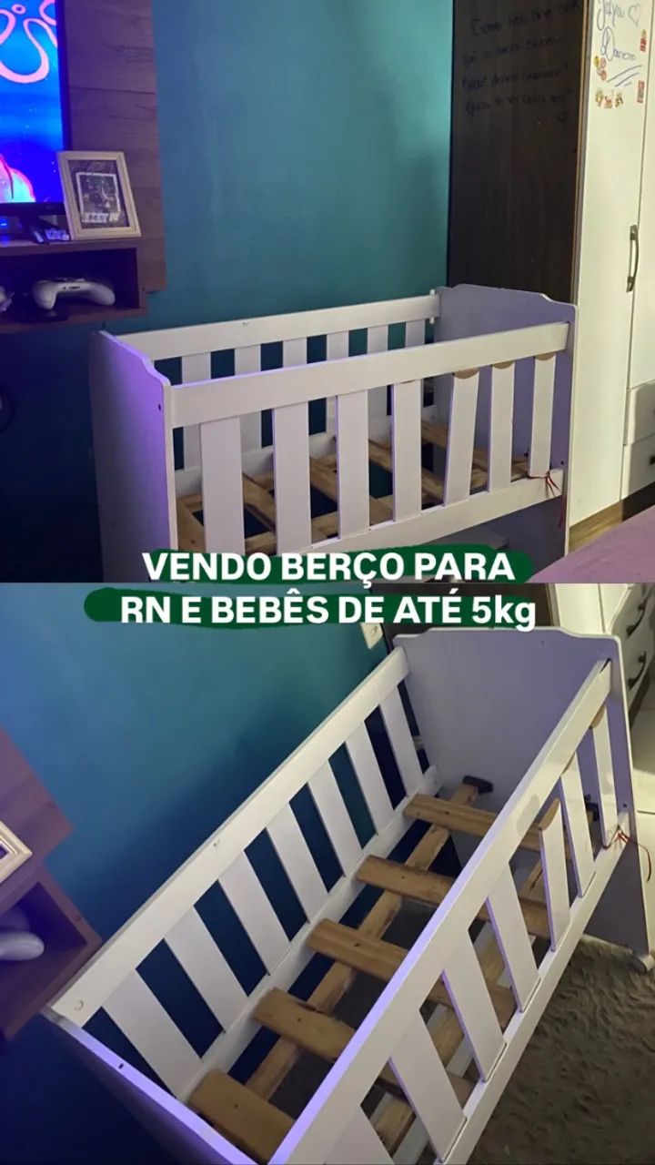 Berço de bebê RN e Bebê de até 5kg - Foto 2