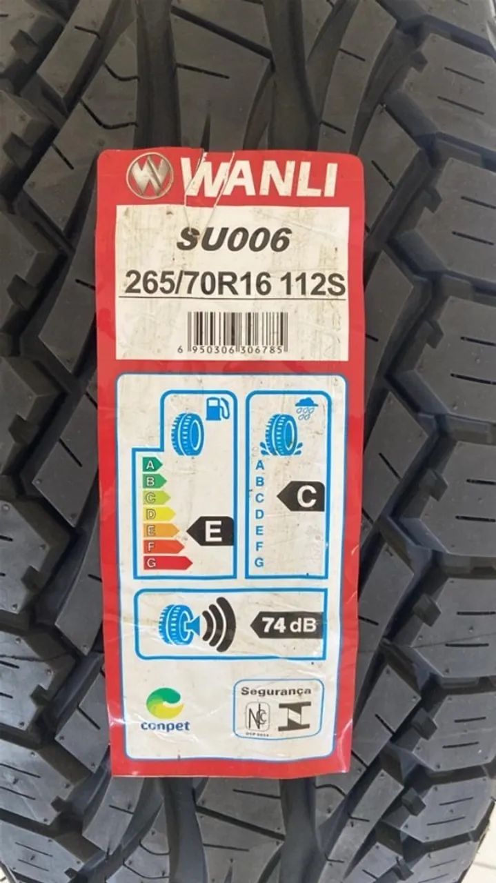 PNEU 265/70 16 - novo 2 peças 