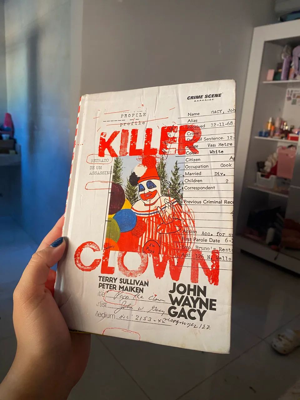Vendo livro killer clown darkside